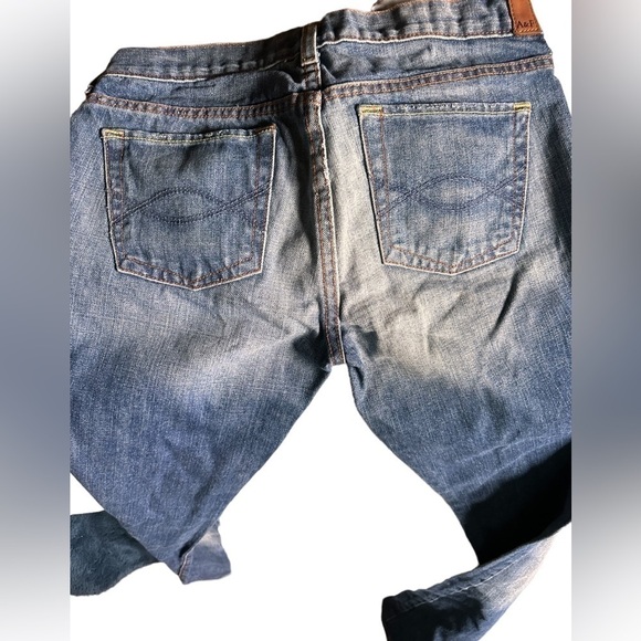 Abercrombie & Fitch size 4S Vintage 5 pocket Madison Flare jeans. VGUC. - Picture 14 of 15